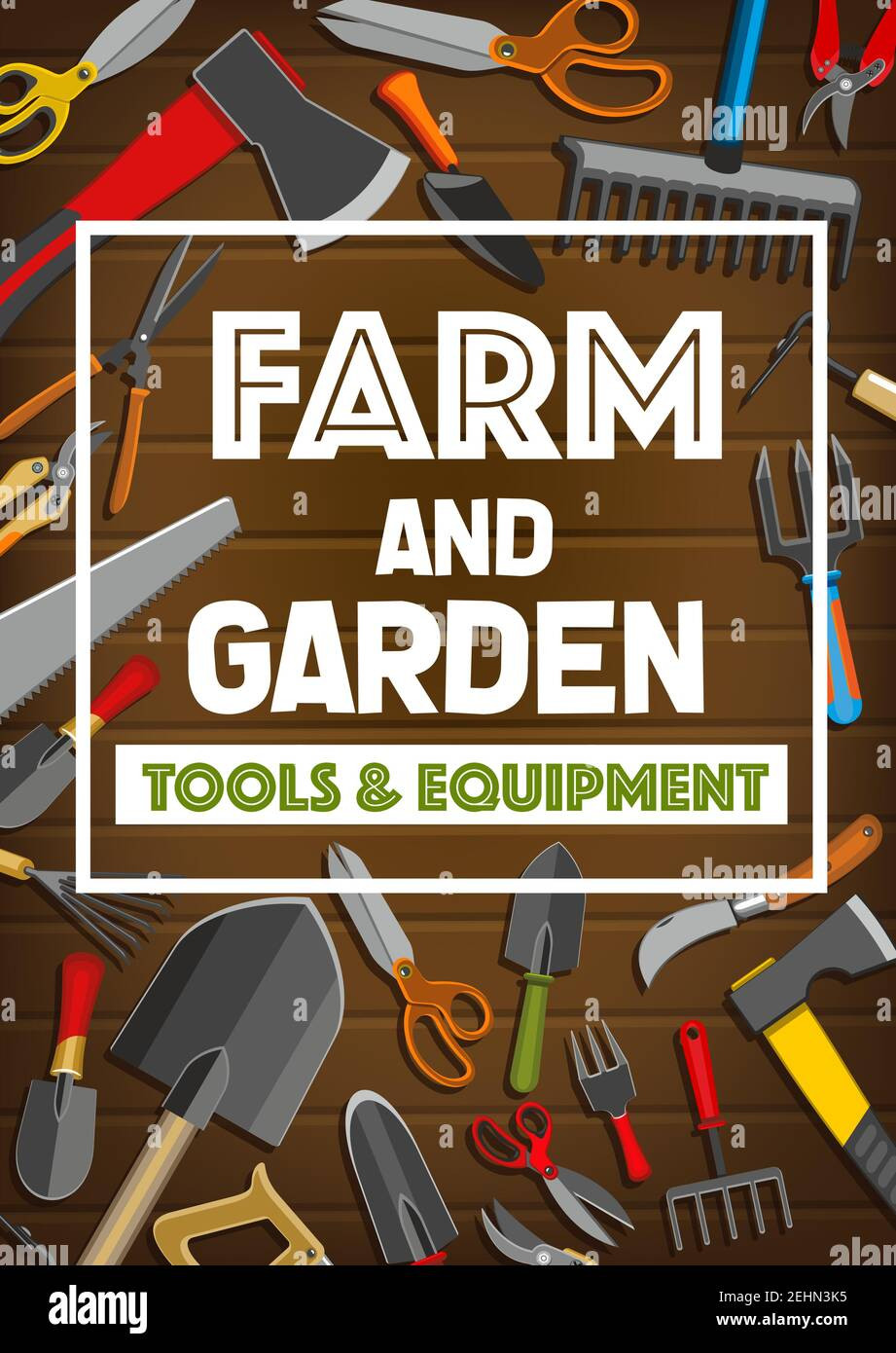 FARM AND GARDEN  TOOLS & EQUIPMENT