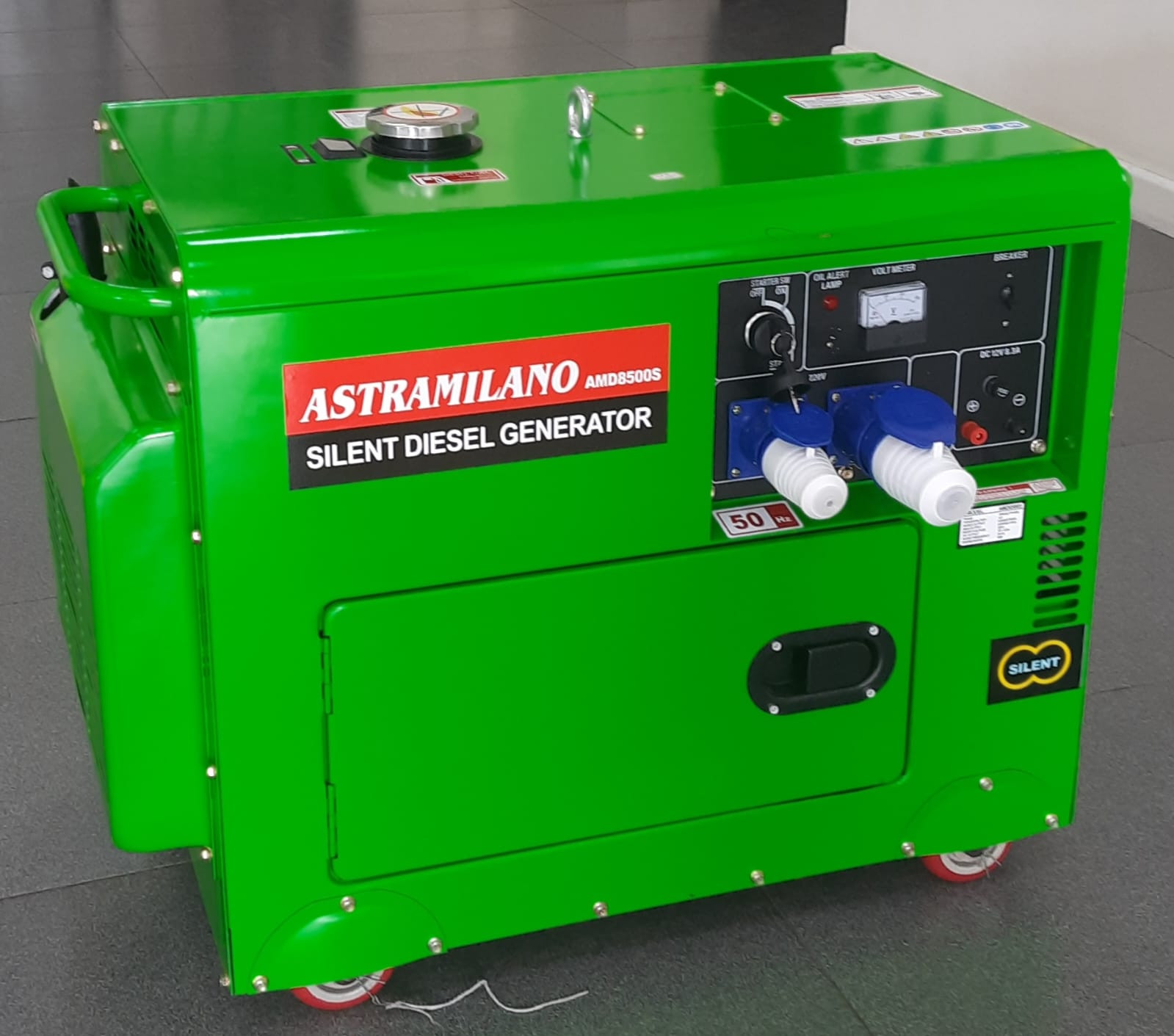 AMD8500S Astramilano DIESELGenerator CLOSED TYPE Rated Output 7.5kva