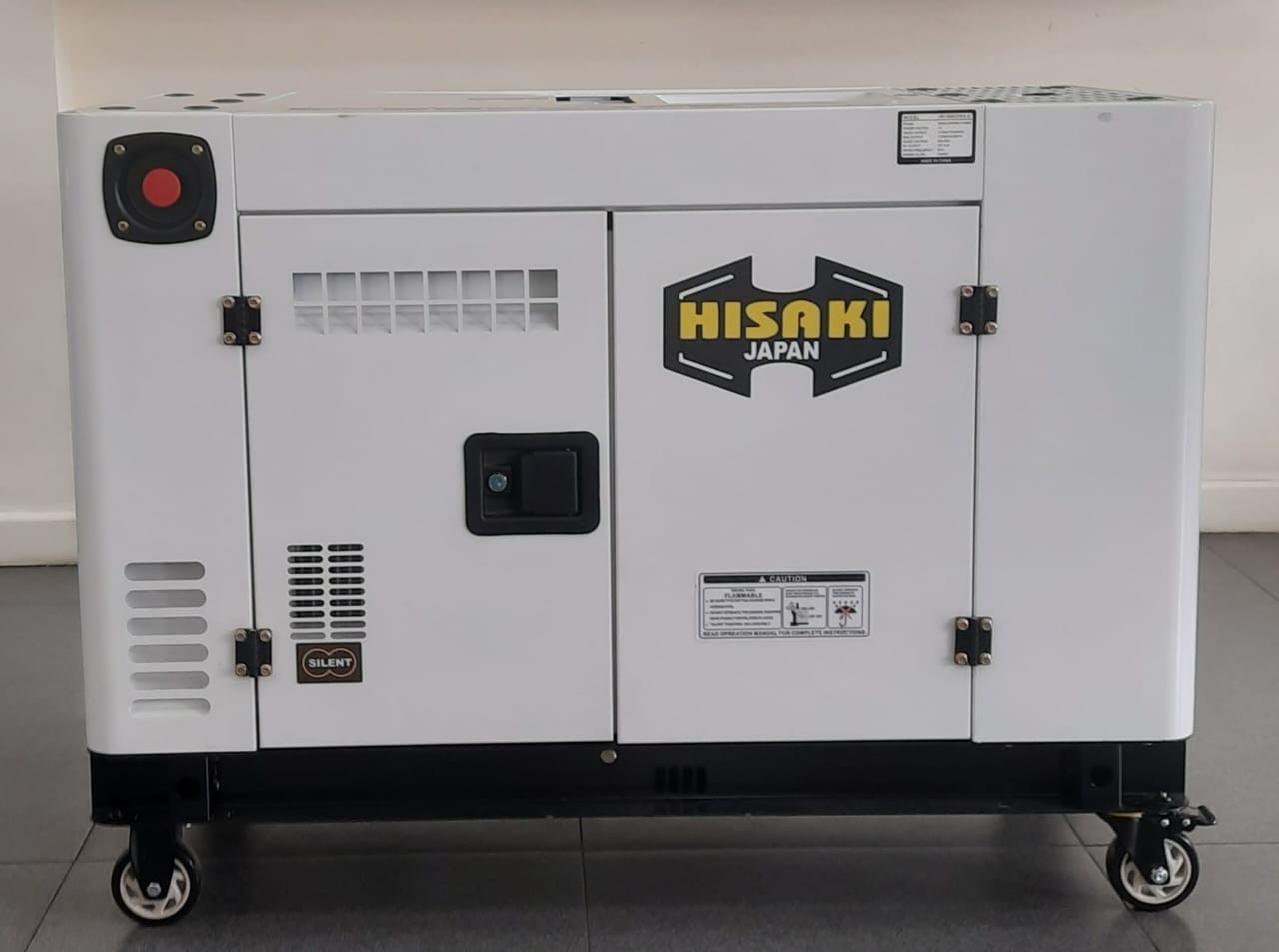 HK19000SNA-D Hisaki Japan DIESEL Generator Rated output 18kva .